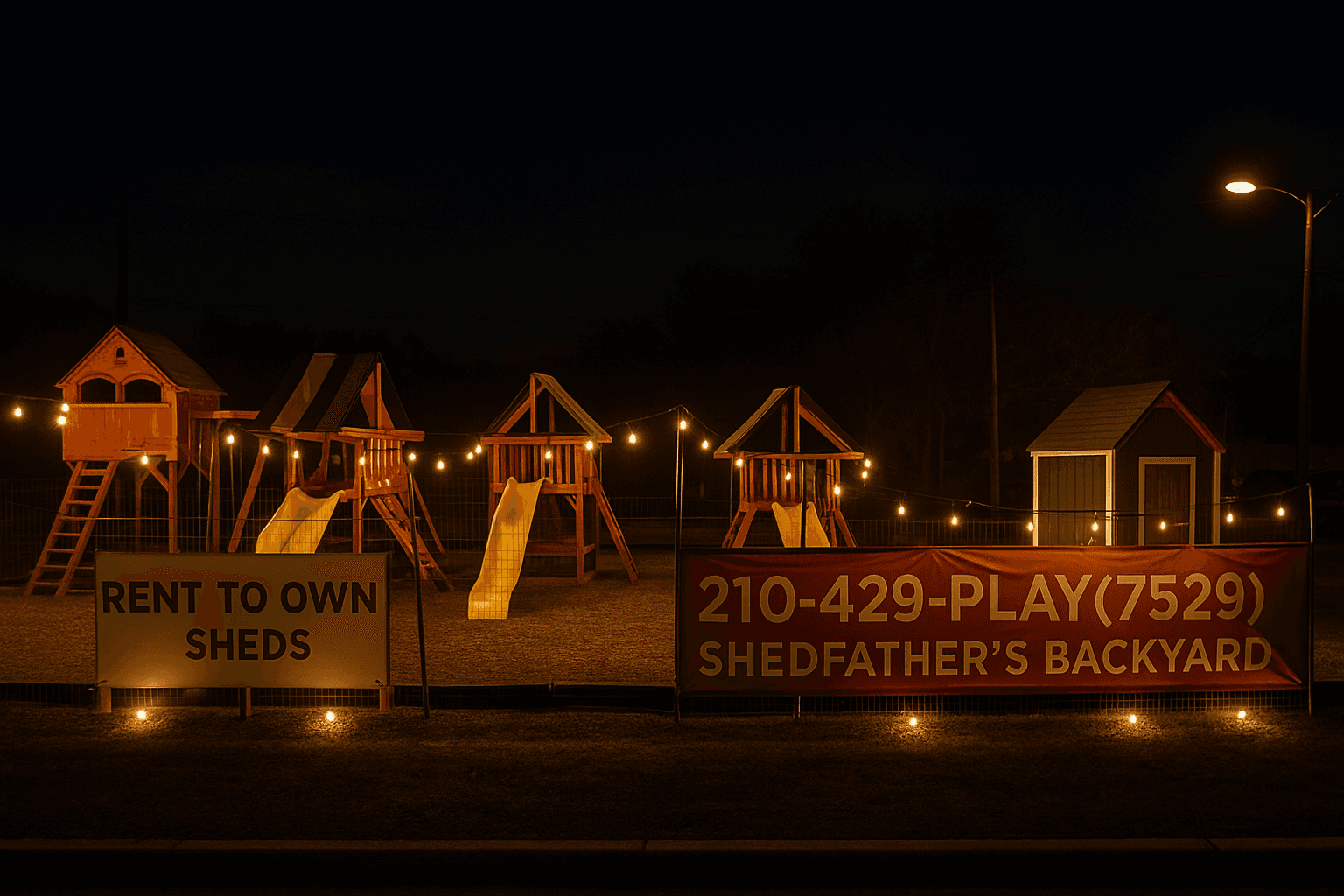 The Shedfather New Braunfels Texas custom shed dealer and installation services