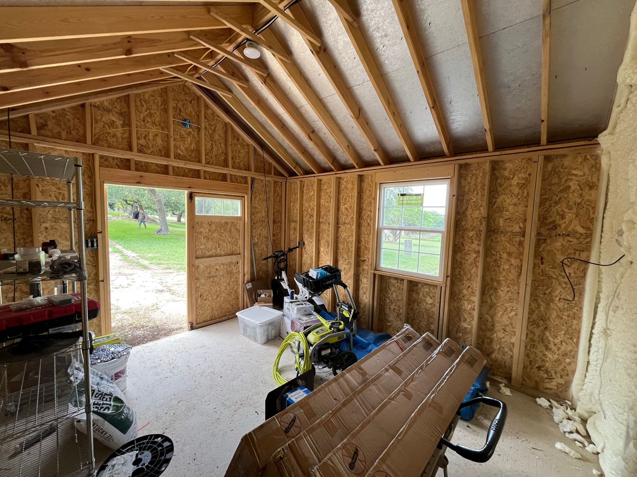12×16 Gable – Gleannloch Farms in Spring, TX