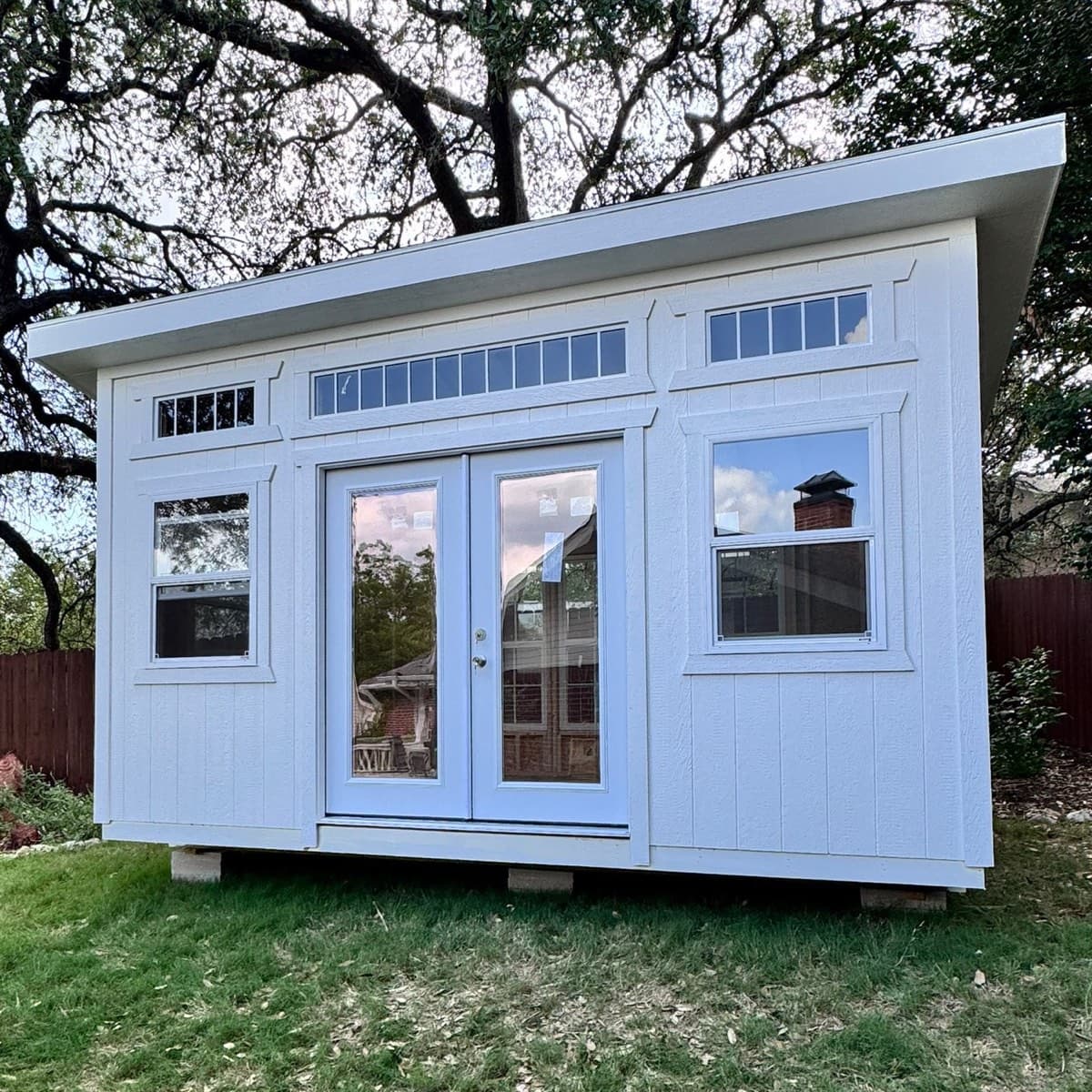 The Don custom shed - premium outdoor structure with finished interior